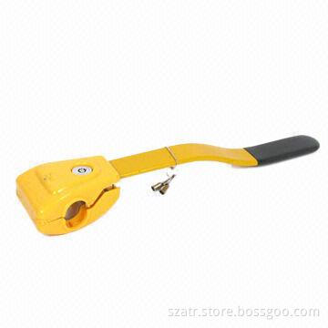 Steering Wheel Lock, Made of Steel Material, Round Key Type